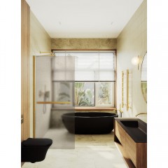 Душевое ограждение MaybahGlass MGD-716-3ш