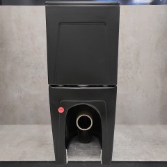 Унитаз Bloomix Black Barron 3.0 AD3091MBT/UF1 безободковый торнадо