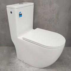 Унитаз Bloomix S-Line 3.0 2327T/UF1 Ceramic+ моноблок безободковый торнадо