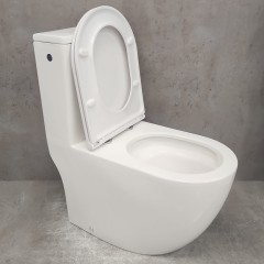 Унитаз Bloomix S-Line 3.0 2327T/UF1 Ceramic+ моноблок безободковый торнадо