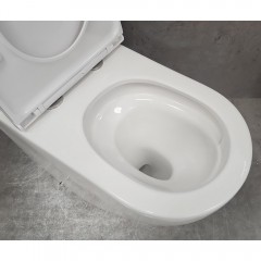 Унитаз Bloomix S-Line 3.0 2327T/UF1 Ceramic+ моноблок безободковый торнадо