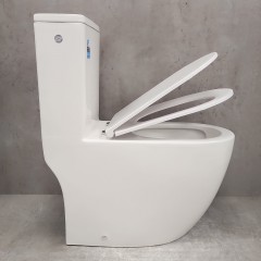 Унитаз Bloomix S-Line 3.0 2327T/UF1 Ceramic+ моноблок безободковый торнадо