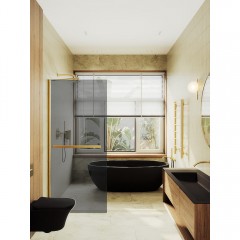 Душевое ограждение MaybahGlass MGD-723-3ш