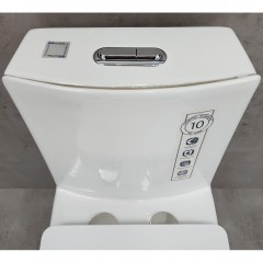 Унитаз Bloomix Mono MD5015SB моноблок безободковый с функцией биде и смесителем