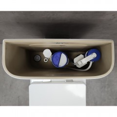 Унитаз Bloomix Barron AD3091RSB/UF1 Ceramic+ безободковый с функцией биде и смесителем