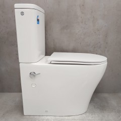 Унитаз Bloomix Barron AD3091RSB/UF1 Ceramic+ безободковый с функцией биде и смесителем