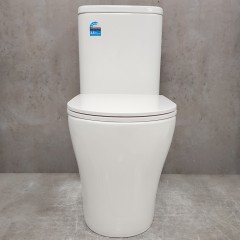 Унитаз Bloomix Barron AD3091RSB/UF1 Ceramic+ безободковый с функцией биде и смесителем