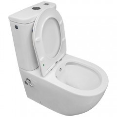 Унитаз Bloomix Major AD3089RSB/UF1 Ceramic+ безободковый с функцией биде и смесителем