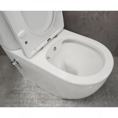 Унитаз Bloomix Major AD3089RSB/UF1 Ceramic+ безободковый с функцией биде и смесителем