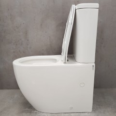 Унитаз Bloomix Major AD3089RSB/UF1 Ceramic+ безободковый с функцией биде и смесителем
