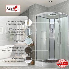 Душевая кабина AvaCan EM2011LEDT
