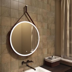 Зеркало Art&Max Milan AM-Mil-650-DS-F-Brown