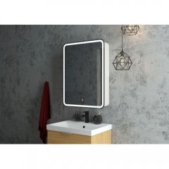 Зеркало-шкаф Art&Max Platino 55 AM-Pla-550-800-1D-L-DS-F