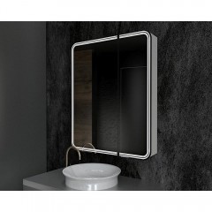 Зеркало-шкаф Art&Max Verona AM-Ver-700-800-2D-L-DS-F
