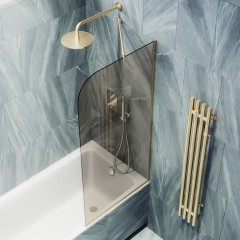 Шторка на ванну MaybahGlass MGV-127-3у