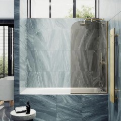 Шторка на ванну MaybahGlass MGV-139-3у