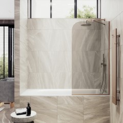 Шторка на ванну MaybahGlass MGV-147-2у
