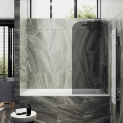 Шторка на ванну MaybahGlass MGV-128-1у