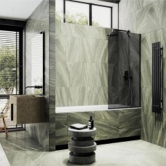 Шторка на ванну MaybahGlass MGV-128-6у