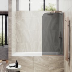 Шторка на ванну MaybahGlass MGV-133-2у
