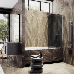 Шторка на ванну MaybahGlass MGV-141-4у