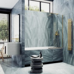 Шторка на ванну MaybahGlass MGV-126-3у