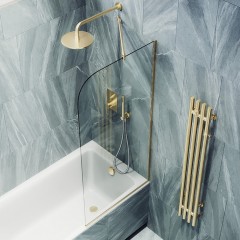 Шторка на ванну MaybahGlass MGV-126-3у