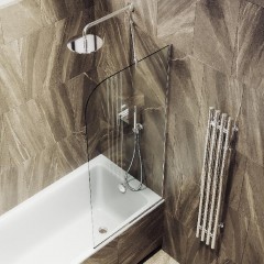 Шторка на ванну MaybahGlass MGV-126-4у