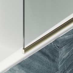 Шторка на ванну MaybahGlass MGV-154-3у