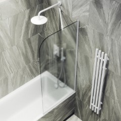 Шторка на ванну MaybahGlass MGV-130-1у