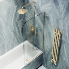 Шторка на ванну MaybahGlass MGV-130-3у