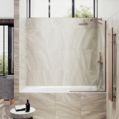 Шторка на ванну MaybahGlass MGV-137-2у