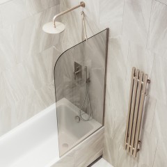 Шторка на ванну MaybahGlass MGV-250-2у