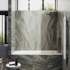 Шторка на ванну MaybahGlass MGV-66-1у
