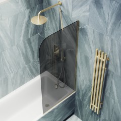 Шторка на ванну MaybahGlass MGV-79-3у