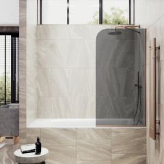 Шторка на ванну MaybahGlass MGV-80-2у
