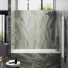 Шторка на ванну MaybahGlass MGV-90-1у