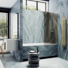 Шторка на ванну MaybahGlass MGV-250-3ш