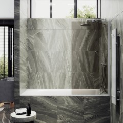 Шторка на ванну MaybahGlass MGV-66-1ш