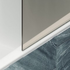 Шторка на ванну MaybahGlass MGV-67-3ш