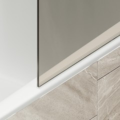 Шторка на ванну MaybahGlass MGV-68-2ш