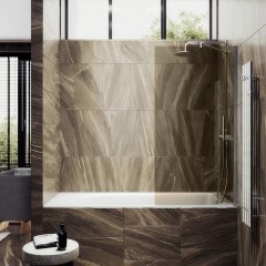 Шторка на ванну MaybahGlass MGV-71-5ш