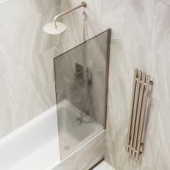 Шторка на ванну MaybahGlass MGV-73-2ш
