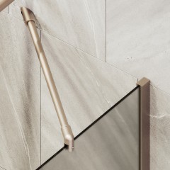 Шторка на ванну MaybahGlass MGV-74-2ш