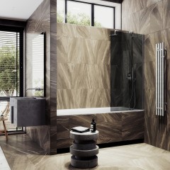 Шторка на ванну MaybahGlass MGV-78-5ш