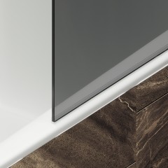 Шторка на ванну MaybahGlass MGV-78-5ш