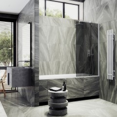 Шторка на ванну MaybahGlass MGV-79-1ш
