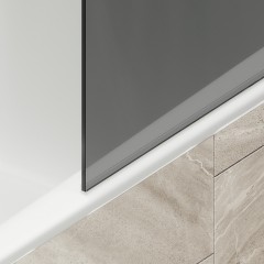 Шторка на ванну MaybahGlass MGV-79-2ш