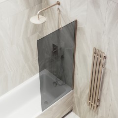 Шторка на ванну MaybahGlass MGV-80-2ш