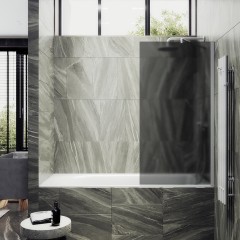Шторка на ванну MaybahGlass MGV-84-1ш